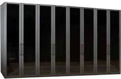 Wiemann Möbel Split Kleiderschrank Glas durchsichtig Hot
