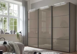 Staud Möbel GmbH & Co.KG Staud Schwebetürenschrank Sinfonie Plus Glasfront Hot