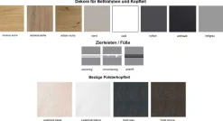 Staud Möbel GmbH & Co.KG Staud Sinfonie Bett Kopfteil Polster Outlet