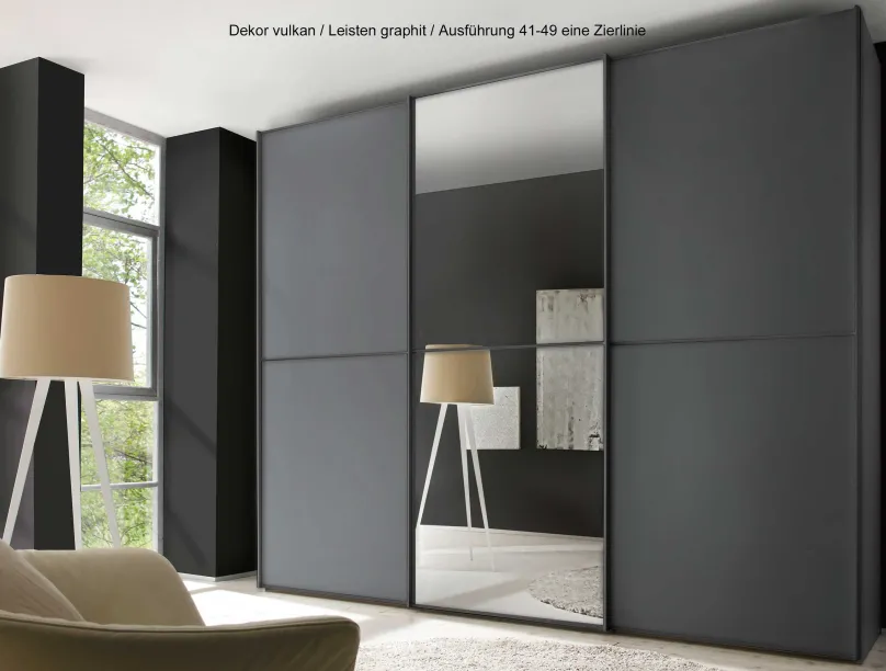 Staud Möbel GmbH & Co.KG Staud Sinfonie Plus Kleiderschrank mit Spiegel Online