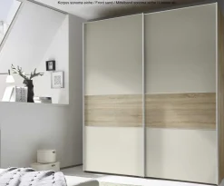 Staud Möbel GmbH & Co.KG Staud Sinfonie Plus Schwebetürenschrank 2-farbig