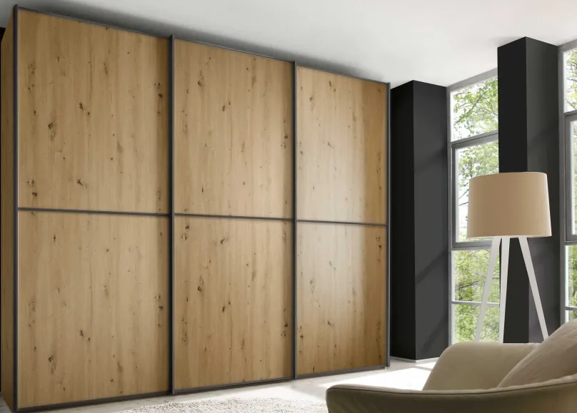 Staud Möbel GmbH & Co.KG Staud Sinfonie Plus Schwebetürenschrank weiß Best