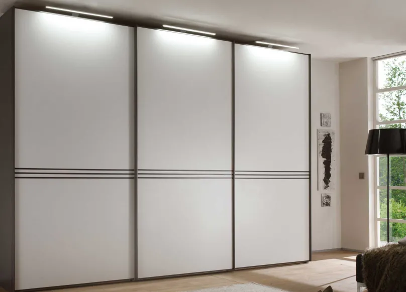 Staud Möbel GmbH & Co.KG Staud Sinfonie Plus Schwebetürenschrank weiß Best