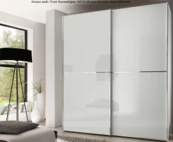 Staud Möbel GmbH & Co.KG Staud Sinfonie Plus Schwebetürenschrank weiß Hot
