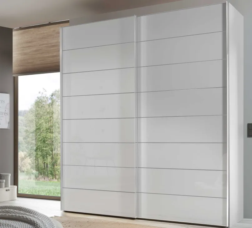 Staud Möbel GmbH & Co.KG Staud Sonate Como Kleiderschrank Glas B225 cm Hot