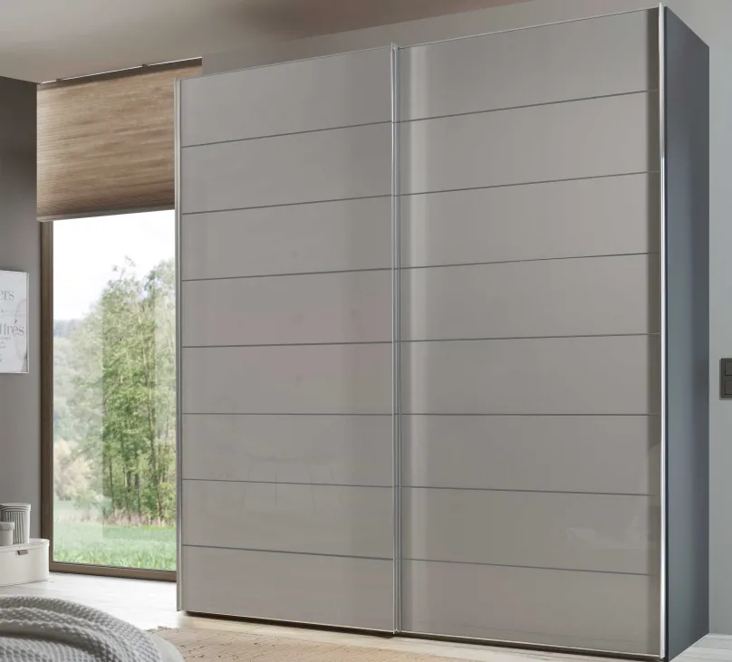 Staud Möbel GmbH & Co.KG Staud Sonate Como Kleiderschrank Glas B225 cm Hot