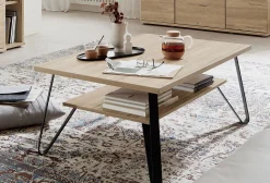 Stralsunder Möbelwerke Stralsunder Couchtisch Metall Holz New