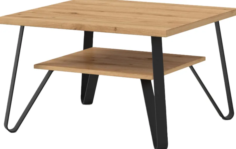 Stralsunder Möbelwerke Stralsunder Couchtisch Metall Holz New