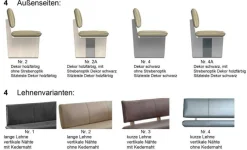 Schösswender Möbel St. Tropez Sitzbank Esszimmer modern Best