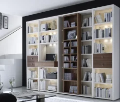 Wehrsdorfer Studio Regalwand Wohnzimmer Discount