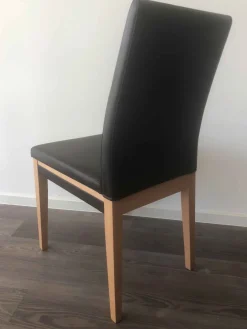 Standard Furniture Stuhl Kunstleder braun Hot