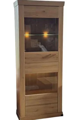 Schröder Wohnmöbel Sylt Wohnwand Landhausstil eiche Outlet