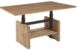 Ideal Möbel Thomas Couchtisch wildeiche höhenverstellbar Discount