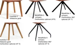 Schösswender Möbel Toma Stühle mit Holzbeinen Discount