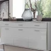 MCA Furniture Trento Sidebord weiß Hochglanz Outlet