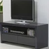 Zijlstra B.V. TV Sideboard weiß Hochglanz mit 2 Schubladen Hot