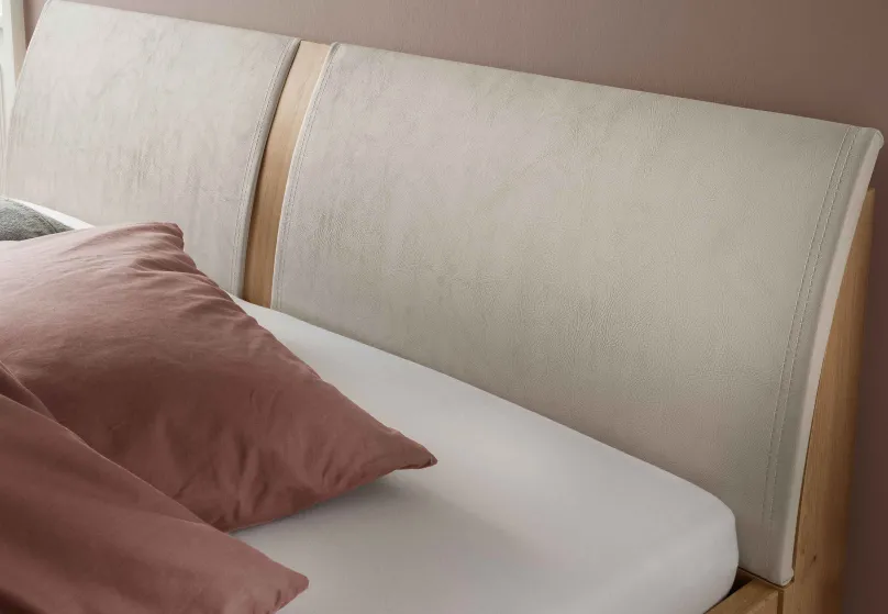 Wiemann Möbel Vancouver Bett mit Polsterkopfteil New