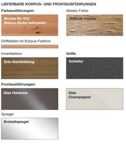 Wiemann Möbel Vancouver Kleiderschrank Glastüren New
