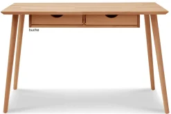 TPT Möbel Verona Schreibtisch Holz mit Schubladen Hot