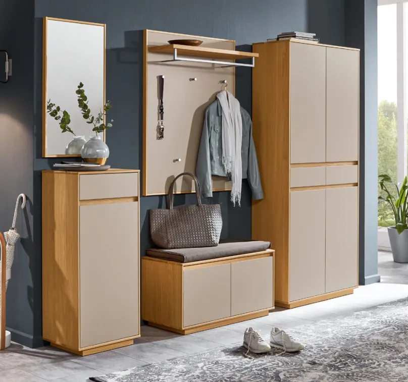 Voss Möbel GmbH V100 Flurgarderobe mit Sitzbank Discount