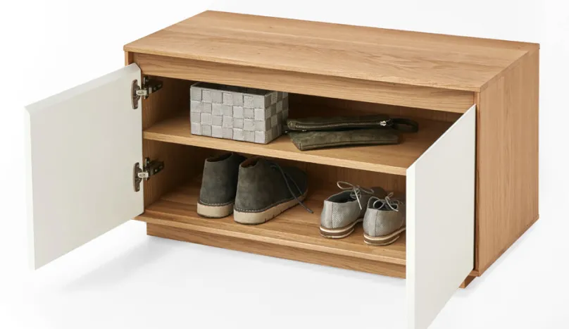 Voss Möbel GmbH V100 Flurgarderobe mit Sitzbank Discount