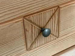 Effedue s.r.l. Vienna Landhaus TV Lowboard Pinie massiv in 4 Farben Discount