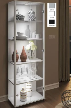 mkpreis Vitrinenschrank mit Beleuchtung Online