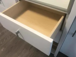 Wehrsdorfer Vitrinenschrank weiß Discount