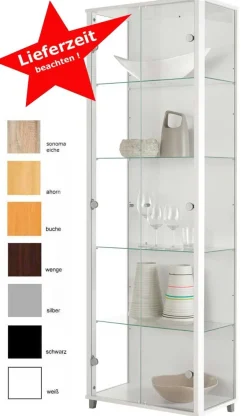 mkpreis Vitrine schwarz und mehr Farben New