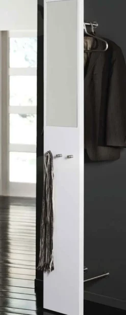 Zijlstra B.V. Wandgarderobe mit Spiegel weiß Hochglanz Best