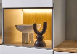 Stralsunder Möbelwerke Zudar Highboard mit Apothekerauszug Online